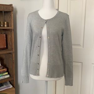 White House / Black Market NWT grey cardigan